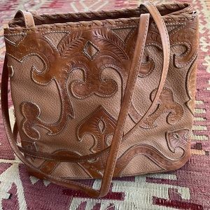 Tooled Leather Purse